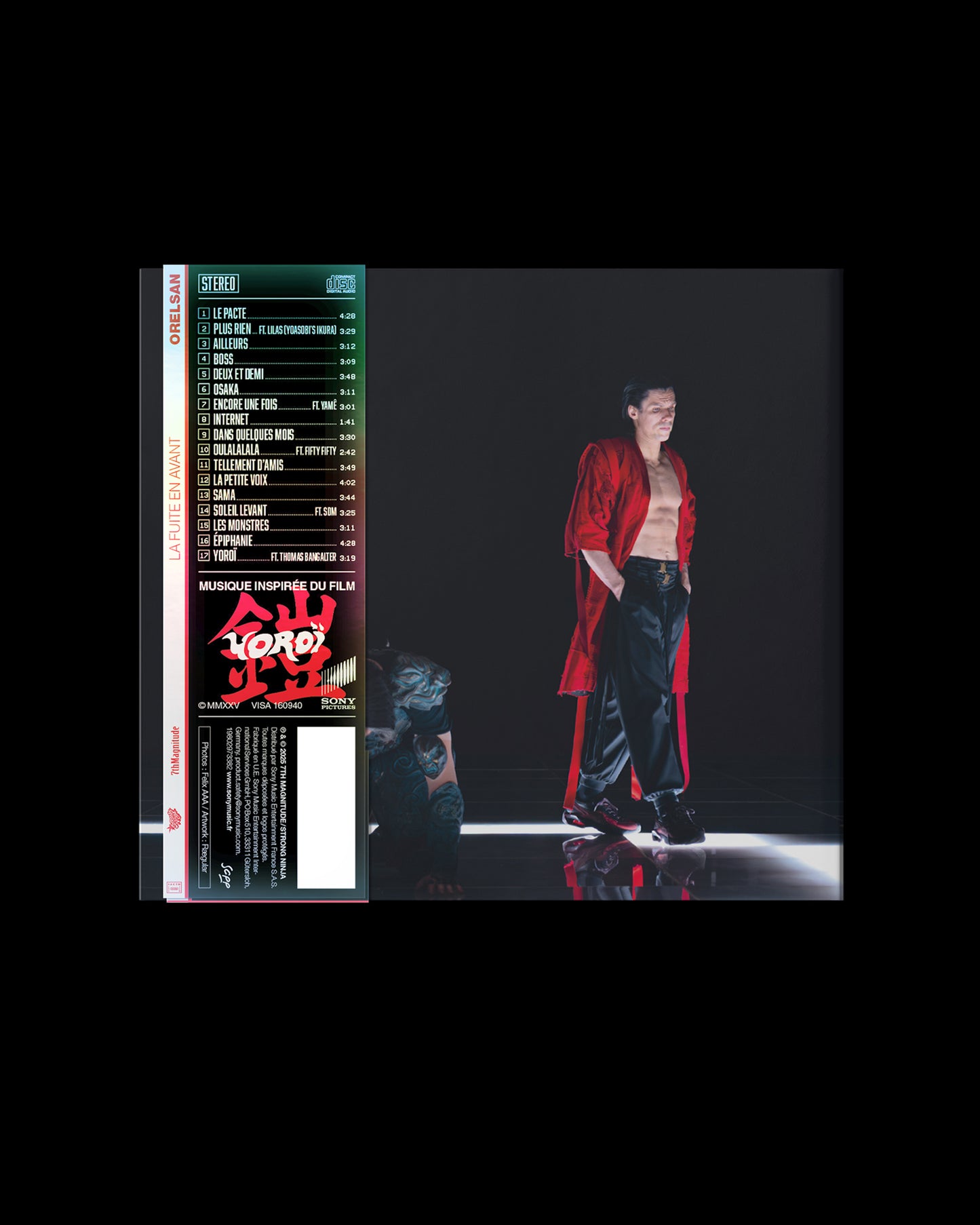 Album « La fuite en avant » - CD digisleeve